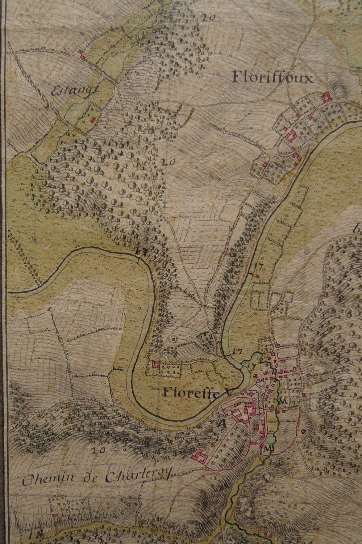 Le colombier de l'abbaye de Floreffe, 1694